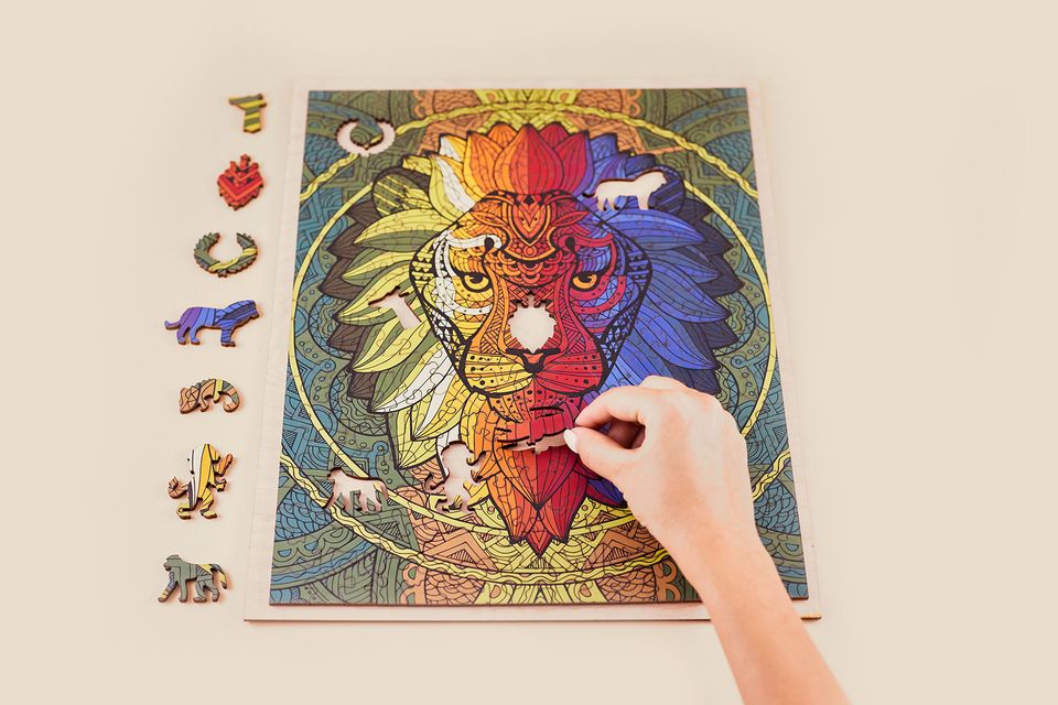 Piecezz puzzle 250 "Lion"