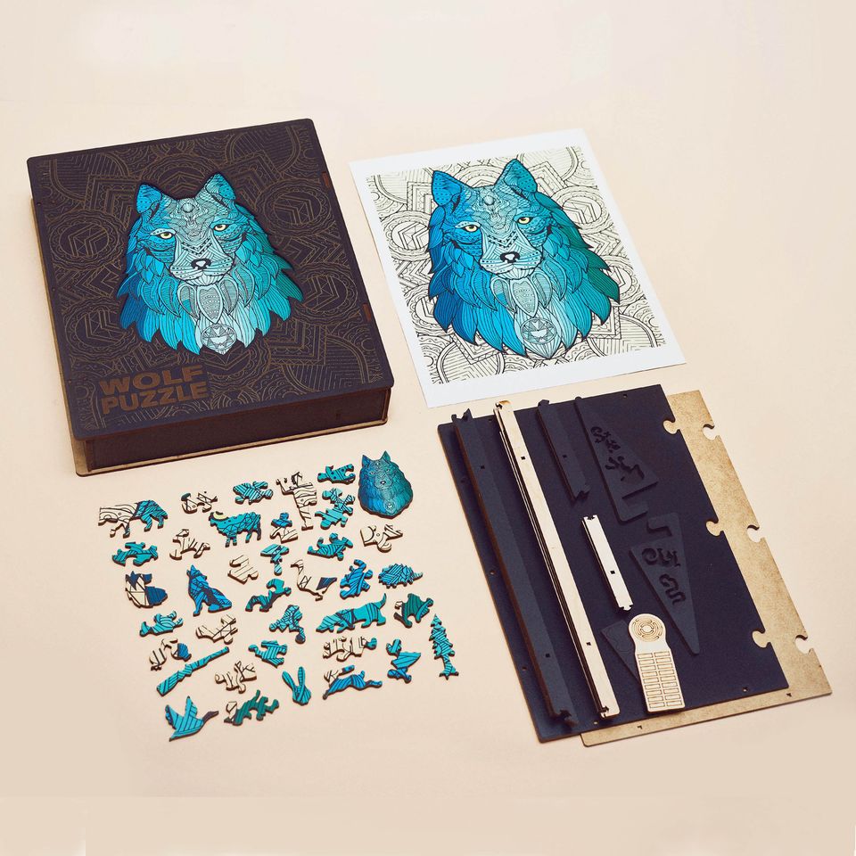 Piecezz puzzle 250 "Wolf"